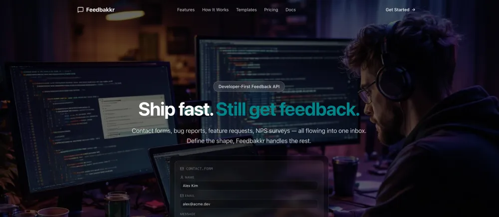 Feedbakkr preview